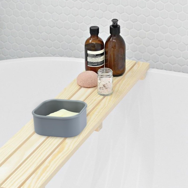 Square Travel Soap Case, Bar Soap Holder for Dr Squatch,
