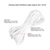 Pipe Heating Cable Fast Heating Waterproof Double Insulator 70℃ Pipes