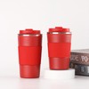 Vacuum Insulation Cup 304 Stainless Steel Simple Portable Temperature Display