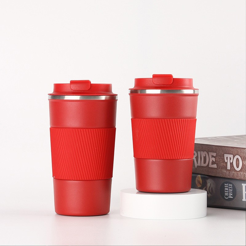Vacuum Insulation Cup 304 Stainless Steel Simple Portable Temperature Display