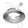 ledscom.de FERE Ceiling Mounting Frame Matt Chrome (LED/Halogen/MR16/50 mm) with