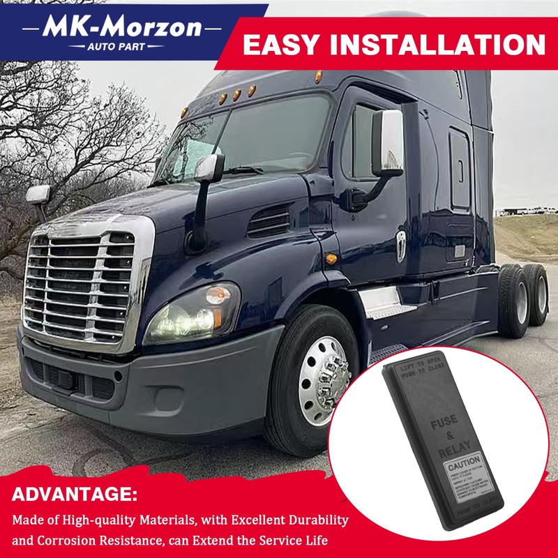 06-52855-000 Fuse Box Cover&Multiplexer Cover Fit for 10-17 Freightliner