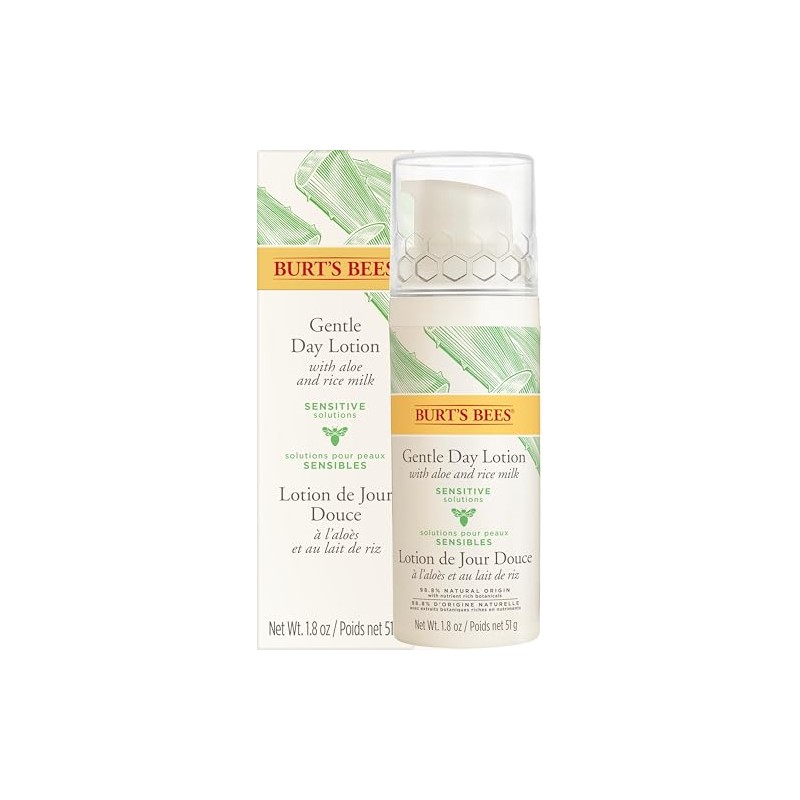 Burt's Bees 98.9% Natural Daily Moisturising Cream Daily Lotion Sensitive