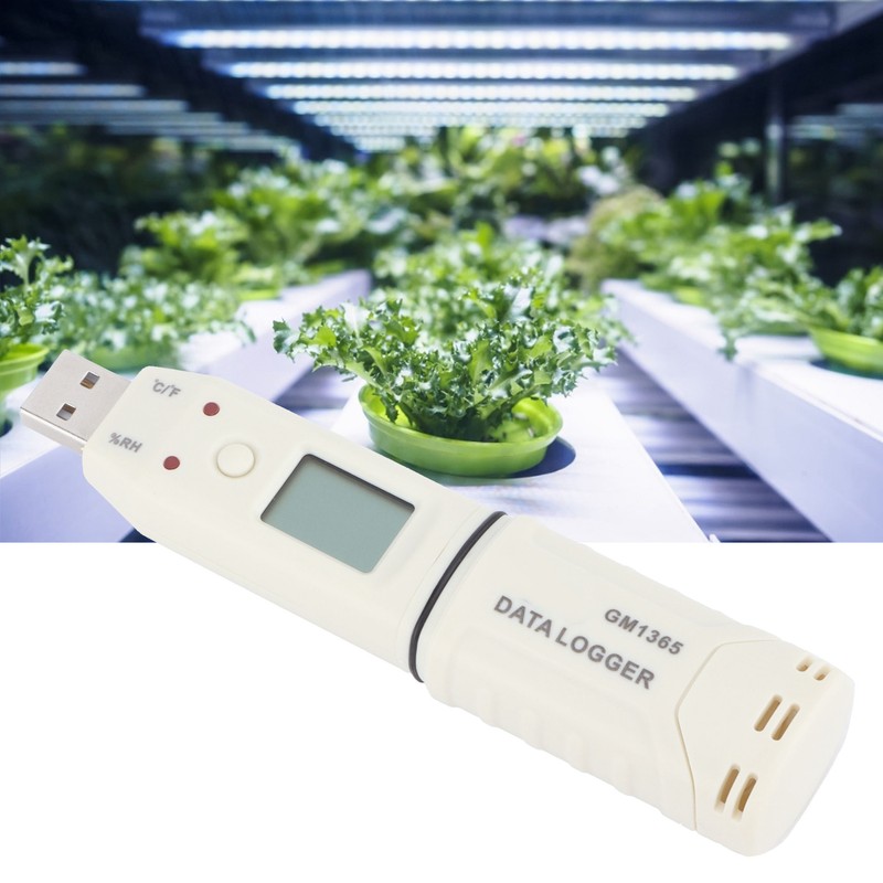 GM1365 Temperature Humidity Recorder Warehouse Thermometer for Cold Storage Laboratory