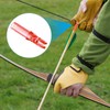 sourcing map Archery Arrow Nocks Plastic Carbon Arrow Inserts .244"/6.2mm