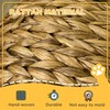 PawHut Handwoven Elevated Cat Bed with Soft Cushion & Egg