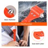 Fainca Car Emergency Hammer, 2-in-1 Emergency Hammer, Mini Emergency Hammer