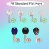 30 Piece Key Covers with Labels Easy Identification Key Caps