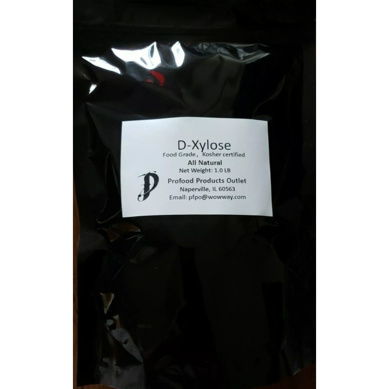 PFPO Healthy sugar, D-xylose, food grade, 1 lbs (454g), Zero