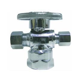 Quarter Turn Cross Stop Angle Valve
