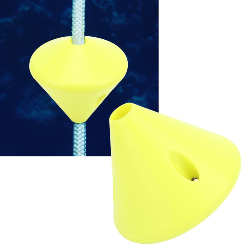 Freediving Lanyard Fixer ABS Material Compact Corrosion Resistant Reliable Freediving