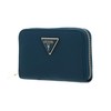 GUESS Meridian SLG Medium Zip Around Wallet Teal, teal, Elegant