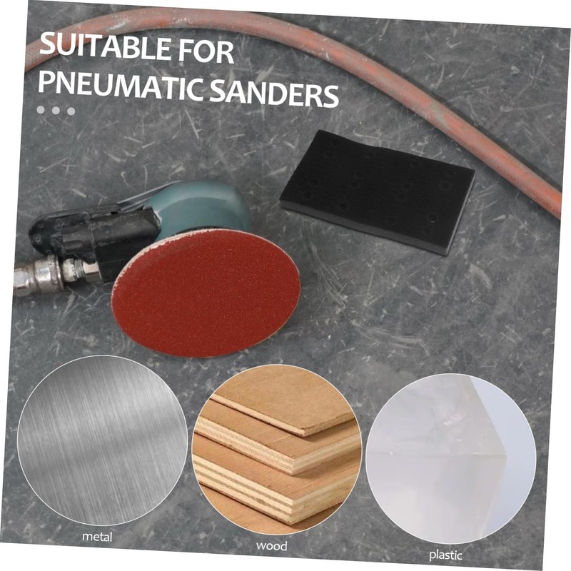 SHINEOFI Sanding Sponge Cushion Pad Sandpaper Interface Pad Replacement for