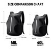Motorcycle Backpacks for Men Women Waterproof Helmet Backpack, Motorcycle Accessories,