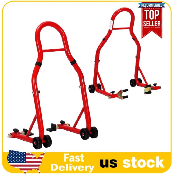 Unbranded 900Lbs Motorcycle Front & Rear Stand Lift Set ,Swingarm