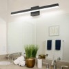 Aipsun 27.6 inch Modern Black Vanity Light LED Black Bathroom