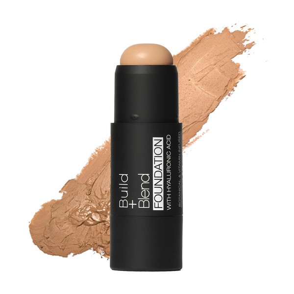 Palladio BUILD BLEND - Barra de base de maquillaje, barra