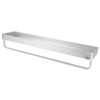Space Aluminum Bathroom Shelf Punch Free Wall Mounted Floating Bathroom
