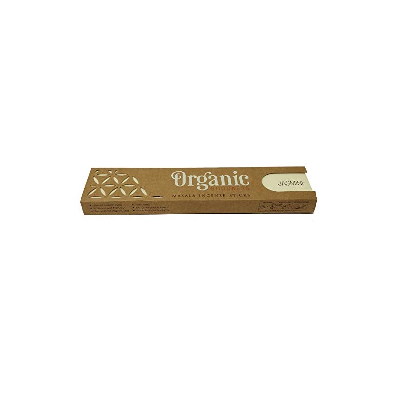 3 x Jasmine Organic Goodness Incense Sticks with Souvenir Magnet