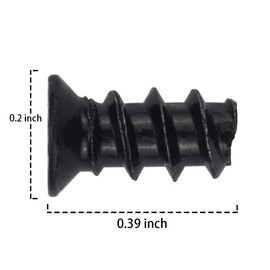 Black Computer Case Fan Screws (50 Pack)