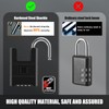 Heavy Duty Combination Padlock Outdoor, [Anti-Cutting] [Waterproof] Diyife 4-Digit Code