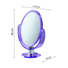 Gedy - MIROIR OVAL GROSSISSANT Lilas - Gedy - G-CO201879100