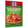 McCormick Italian Mushroom Spaghetti Sauce Mix, 1.5 oz (Pack of