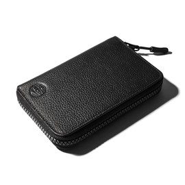 Mansel 0008 Men's Wallet, Middle Wallet, Zip Around Brand, Genuine Leather, Box-Shaped Coin Purse, Bi-fold Wallet