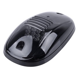 LBRST Clear 12 LED Smoke Cab Roof Running Top Marker Lights Assembly Replacement for Dodge Ram 1500 2500 3500 4500 5500 2003-2018 Pickup Trucks