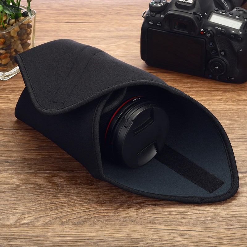 PATIKIL Camera Protective Wrap, 14"x14" Lens Wrap Cloth with Thick