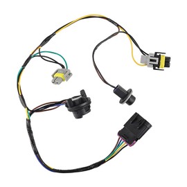 WMPHE Compatible with Headlight Wiring Harness Chevy Malibu 2008 2009 2010 2011 2012, Headlamp Wiring Harness, Front Lamp Socket Wire, OEM 15930264 645-539