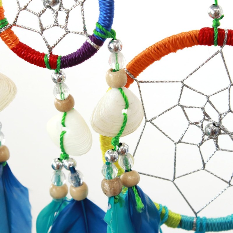 Dream Catcher Colorful 4 Rows Chime
