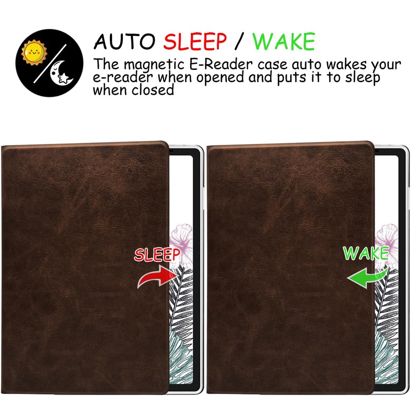 Magnetic Stand Case for 10.95'' XPPen Magic Note Pad (Cowhide