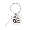 通用 With God All Things Are Possible Key Chain Initial
