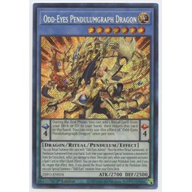 Odd-Eyes Pendulumgraph Dragon - DIFO-EN034 - Secret Rare - 1st Edition