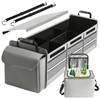 Snuopfy Car Trunk Organizer,115L Heavy Duty Collapsible Trunk Storage, with