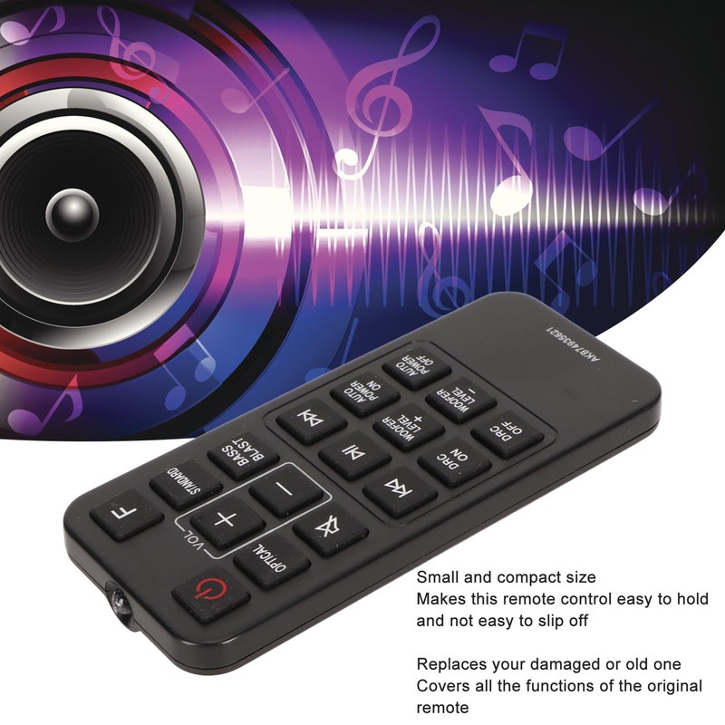 AKB74935621 Soundbar Remote Control for LG SJ2 SPJ2B W SJ2