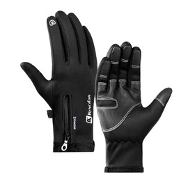 Kyncilor Winter Gloves for Men Women Waterproof Touch Screen Full Fingers Bicycle Gloves for Outdoors Running Cycling Driving Hiking Climbing