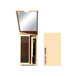 Beauty For Real Brow Max Ombre Brow Powder, Deep - Shapes, Balances & Defines Eyebrows - Long-Wear Formula - Vegan, Cruelty Free & Paraben Free