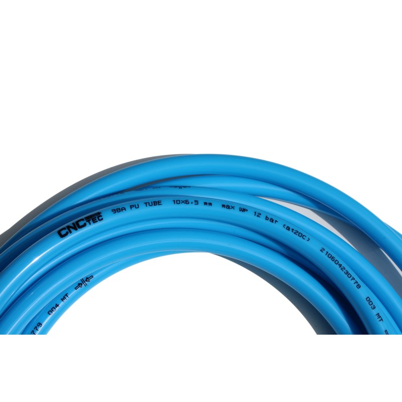 10 mm Pneumatic Polyurethane Compressed Air Hose 5 Metres, 25