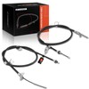 A-Premium Rear Driver and Passenger Side Parking Brake Cable Assembly