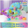 Gabby's Dollhouse Kitty Care Ear Purrfect Playroom – 17-Piece Playset