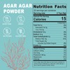 Lifebooil Agar Agar Powder, Vegan Unflavored Gelatin Substitute, Non-GMO, Gluten