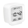 LogiLink SC0120 - Digital Alarm Clock, Temperature, Humidity, Snooze Function,