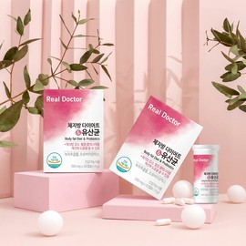 리얼닥터 체지방 다이어트유산균 유산균특허 17종함유 녹차추출물이 체지방 콜레스테롤 감소에 도움을 줌 과학적 연구자료기반, 30정, 3개 Real Doctor Body Fat Diet Probiotics - 17 Types of Probiotics Containing Green Tea Extract for Reducing Body Fat and Cholesterol, Based on Scientific Research Data, 30 Tablets, 3