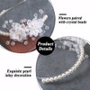 XFSRG Pack of 2 Hair Accessories Flower Wreath Flower Crown