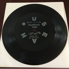 drub4819 A House: Everything's Gone / I Lust For Love - One Sided Promo 7" UK Flexi Disc