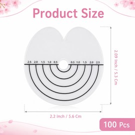 100pcs K Tip Hair Extensions Kit,K Tips,Glue Protector,Hair Shield For Quick Weave,Heat Shield Guards For Hair Extension,Plastic Material,For Hair Extensions And Cross Line Seamless