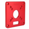 Router Table Insert Plate Woodworking Aluminum Alloy 6061 Anodic Oxidation