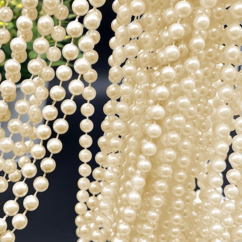 Pearl Chain DIY Material 8mm Diameter 10m Long Bead Chain